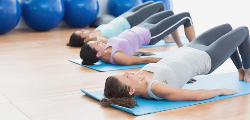 Pilates-Methode zur Kräftigung