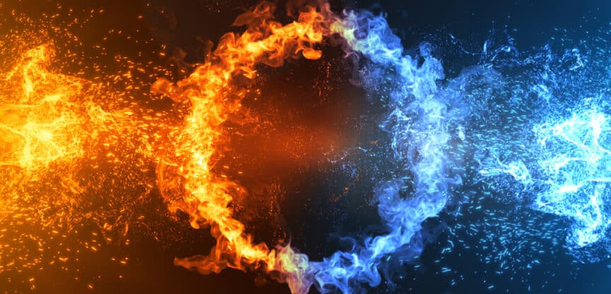 Eisbeutel, Thermophor, heilsamen Anwendung von Wärme oder Kälte