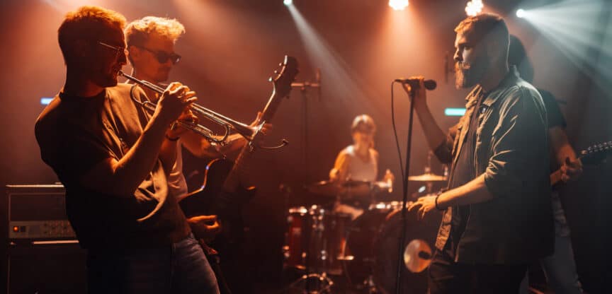 Musik Band Bühnenjubiläum