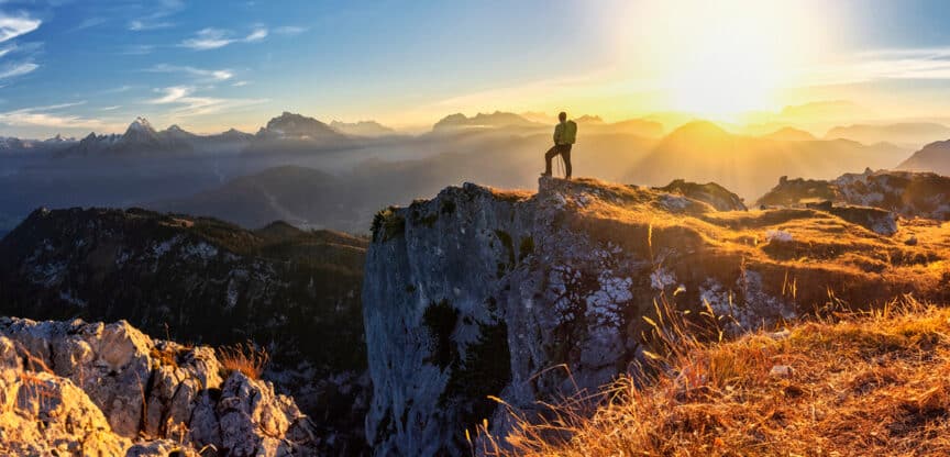 Bergwandern Höhenluft Schlankmacher Stressreduktion