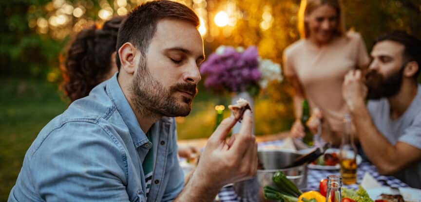 Genießen Ausgewogen Essen Normalgewicht