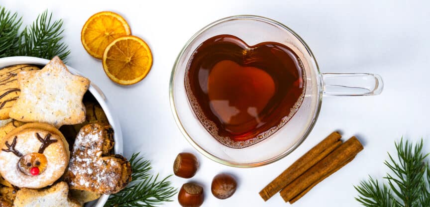 Weihnachtszeit Kilos Kalorien