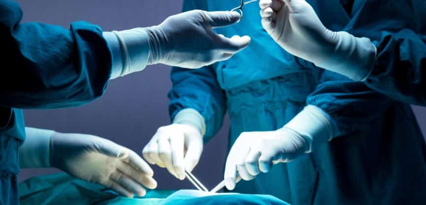 Tumor OP-Technik Krebspatient