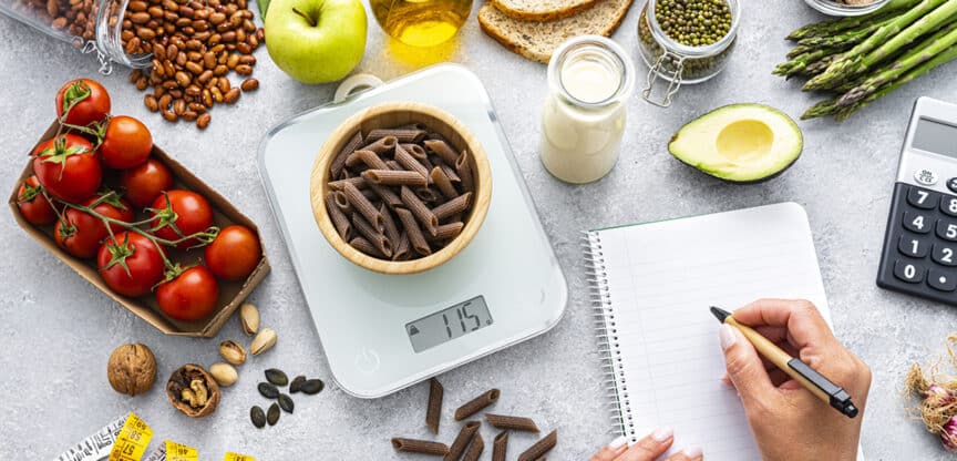 das Richtige in der richtigen Menge essen