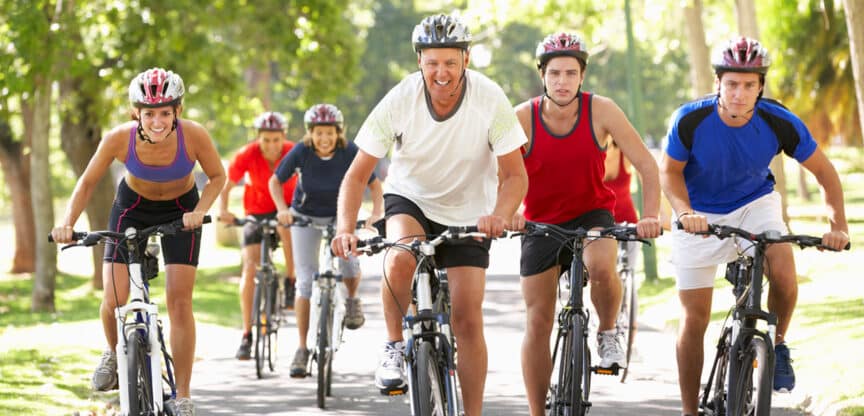 Radfahren Gesundheitliche Vorteile Ausdauer Gleichgewicht