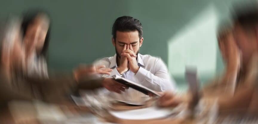 Stressbelastung Schlafprobleme Stresshormone