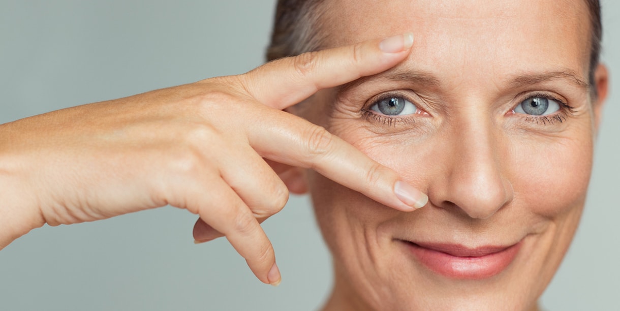 Augenfalten Hängende Lider Botox Hyaluronsäure