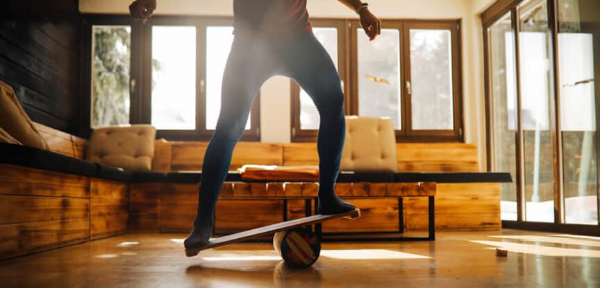 Wackeltraining, Sport, gut für Muskeln, Gelenke, Bänder, Sehnen