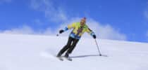 Sport, Skifahren, Pistenflitzer, Waffe gegen Krankheiten aller Art