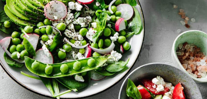 Salatgemüsesorten Vitaminbündel Omega-3-Fettsäuren
