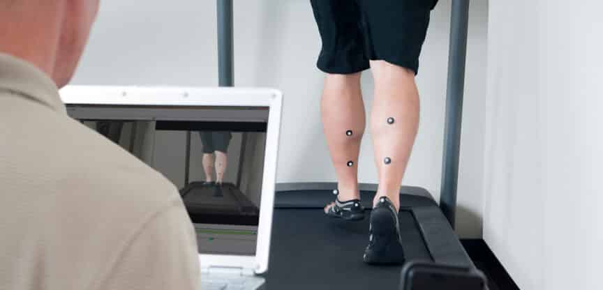 Bewegungsanalyse Muskel- und Gelenksfunktion Barfußgehen