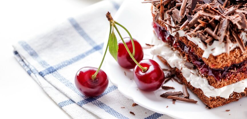 Ernaerung, Kummer, Stress, Langeweile, Schwarzwaelder-Kirschtorte