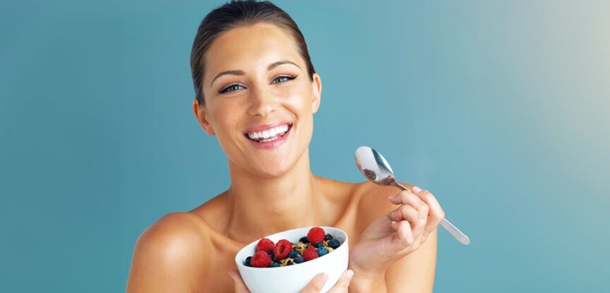 Haut und Haare, Frischekick von innen, Beeren