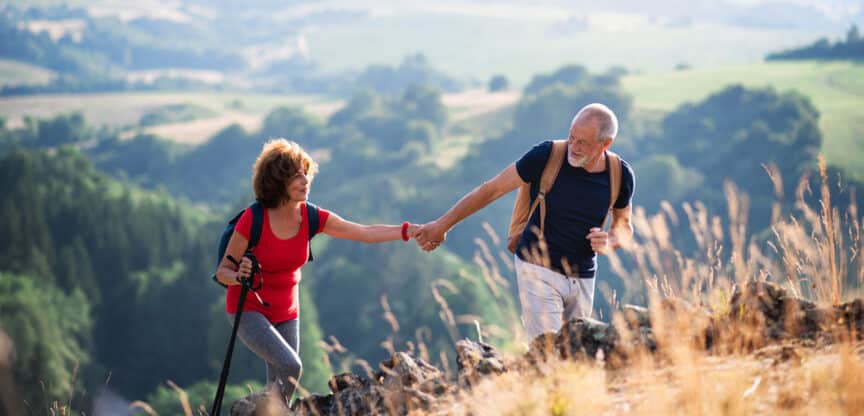 Aktivurlaub Bewegung Wohlbefinden Übergewicht