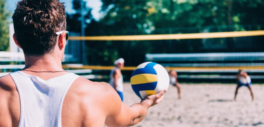 Bewegung, Sport, Sommer, BeachVolleyball, Funktionskleidung, Fluessigkeit, Wandern, Schwimmen