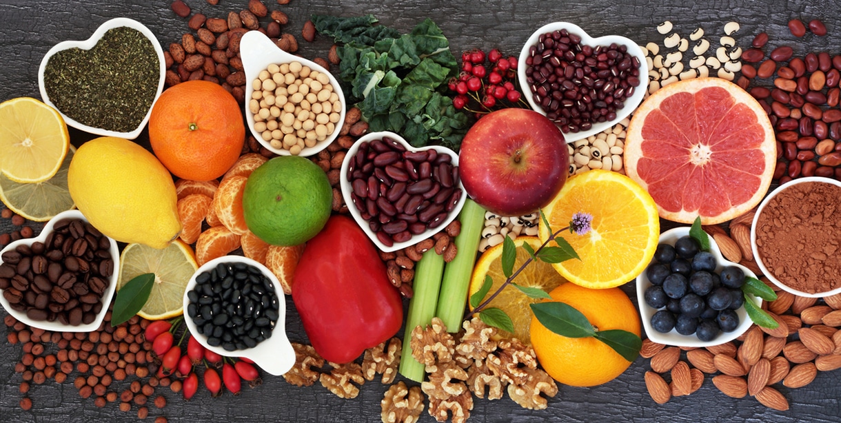 Stoffwechsel, Ernährung, Superfoods, Antioxidantien freie Radikale