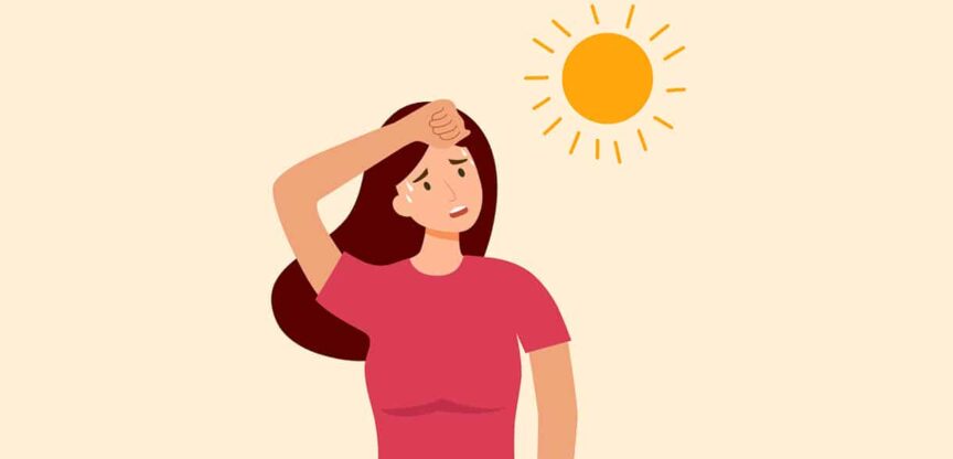 Schweiß, Körperkerntemperatur, Hypothalamus