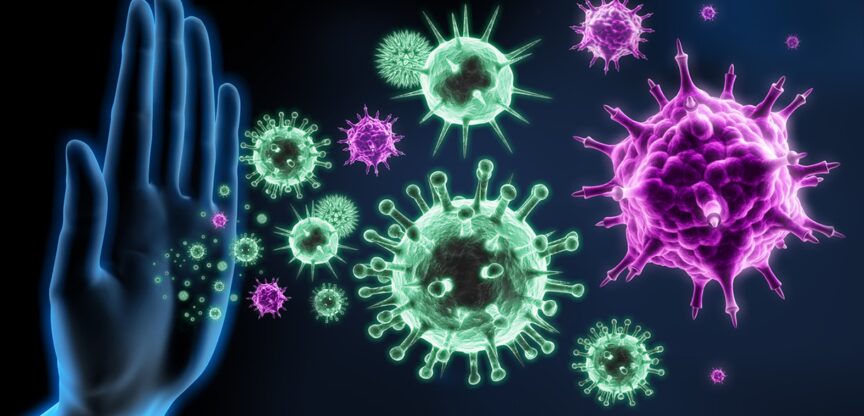 Immunsystem, Viren, Erkaeltungskrankheiten, Ansteckungsgefahr, Allergie im Winter