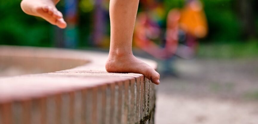 Gleichgewicht, barfuß, Koordinationsfähigkeit