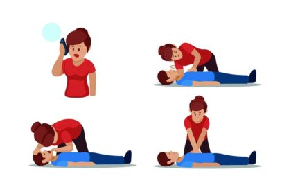 Herzdruckmassage